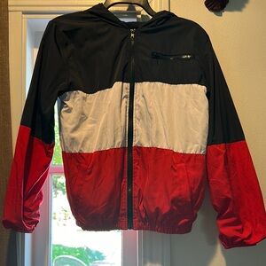 Red, White, and Black  Brandy Melville  Jacket